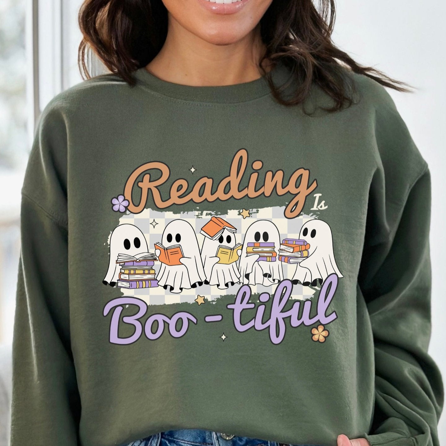 Reading Is Boo-tiful Sweatshirt