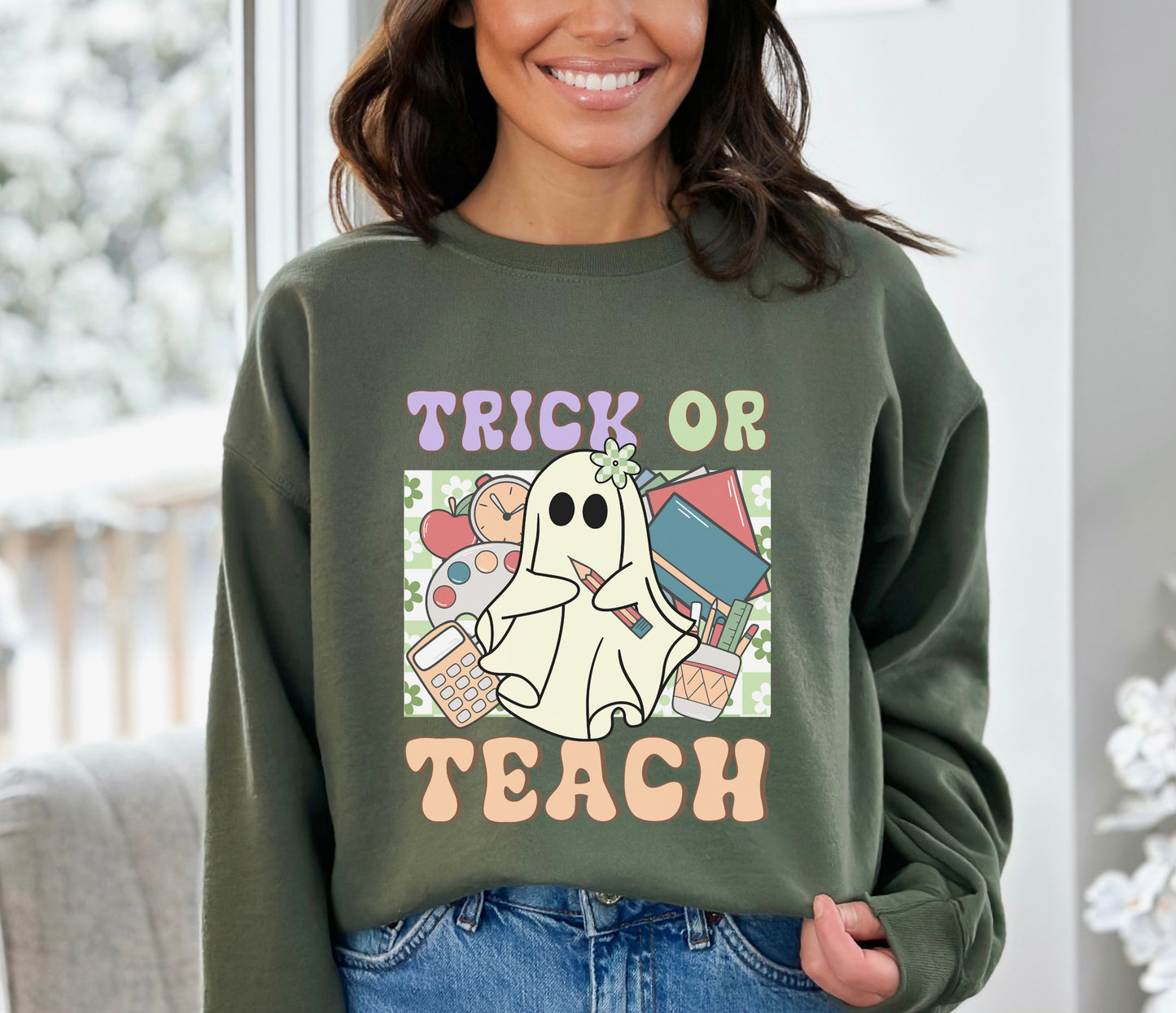 Trick Or Teach Sweatshirt