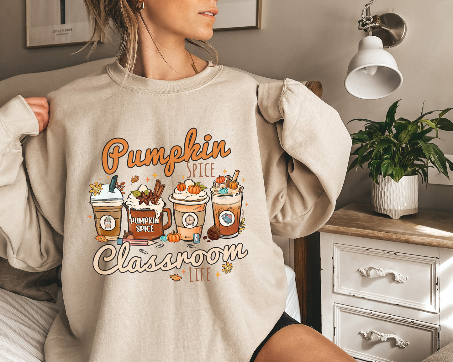 Pumpkin Spice Classroom Life Sweatshirt