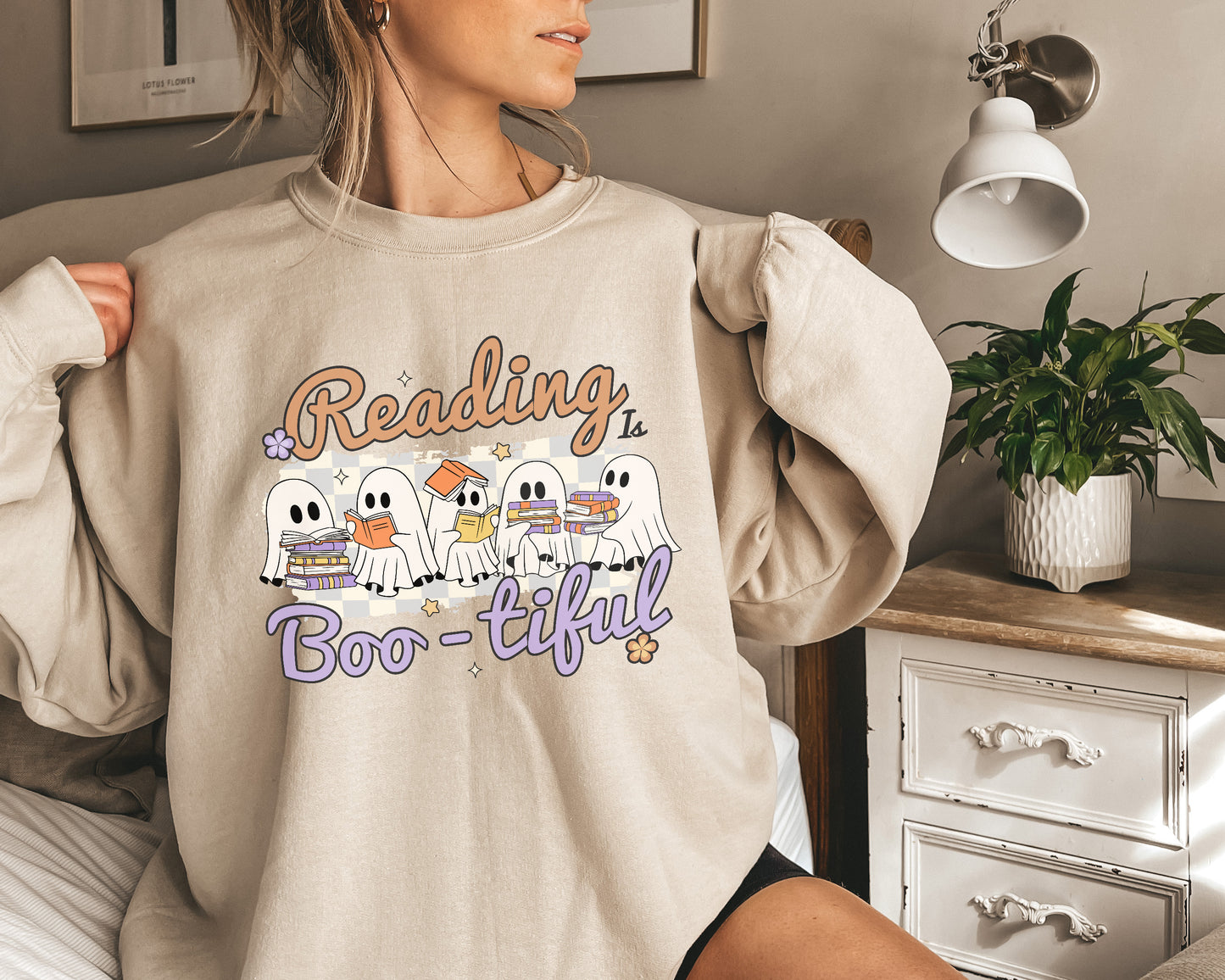 Reading Is Boo-tiful Sweatshirt