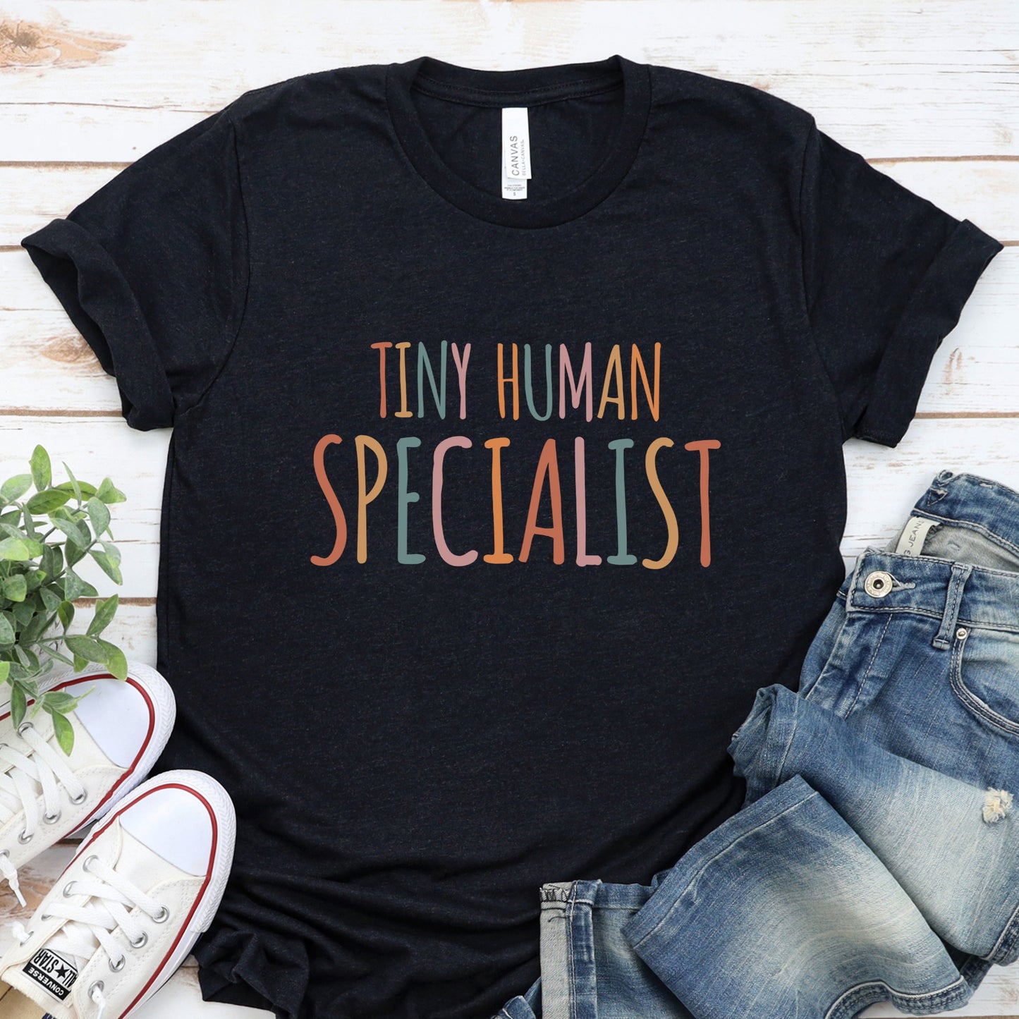 tiny human shirt