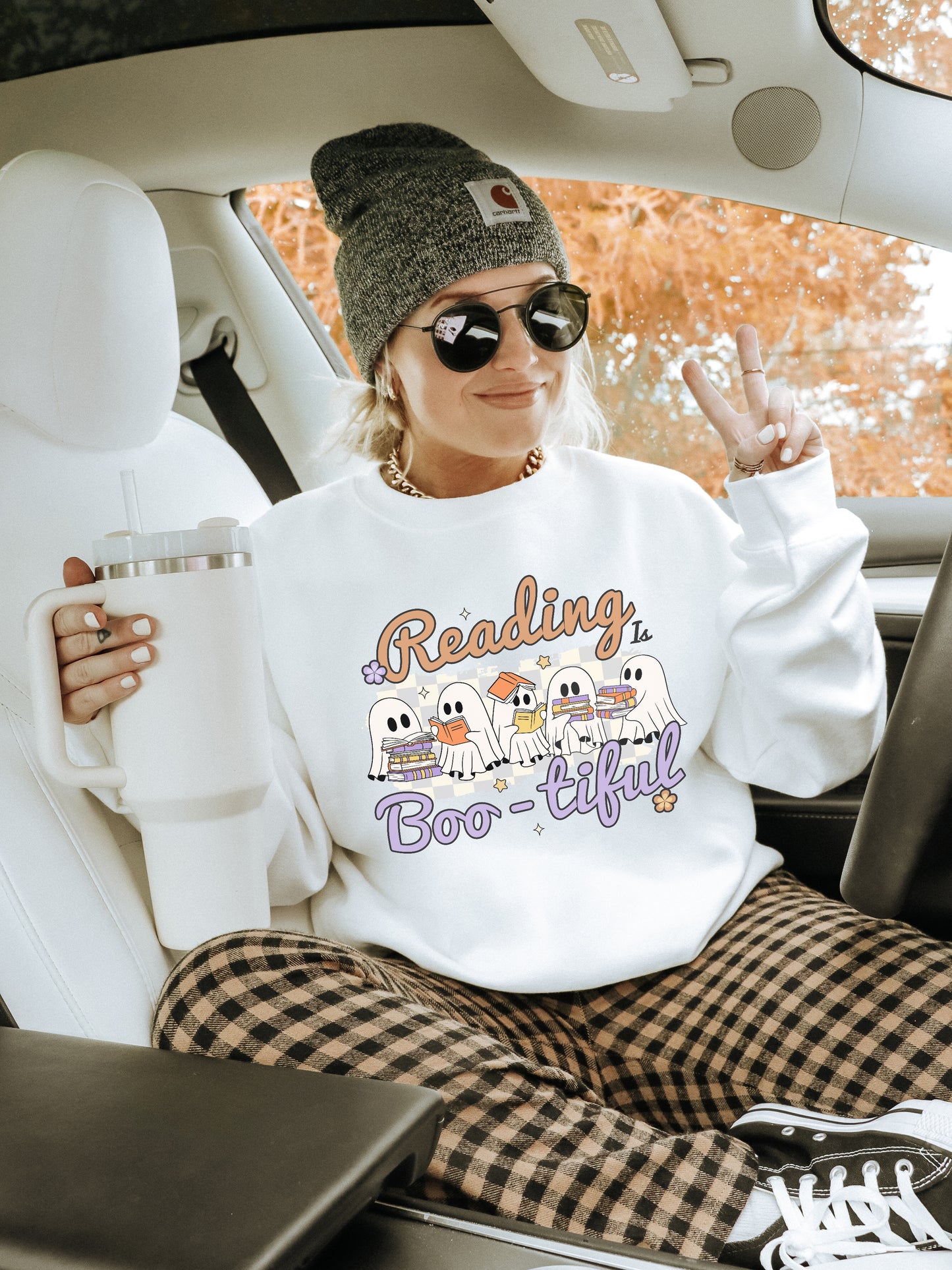 Reading Is Boo-tiful Sweatshirt