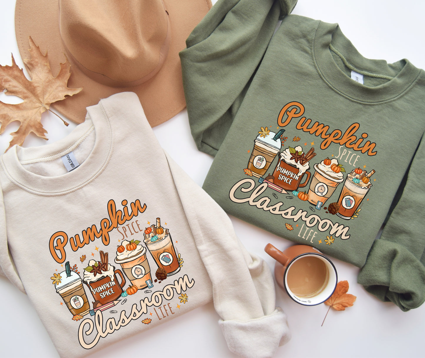 Pumpkin Spice Classroom Life Sweatshirt