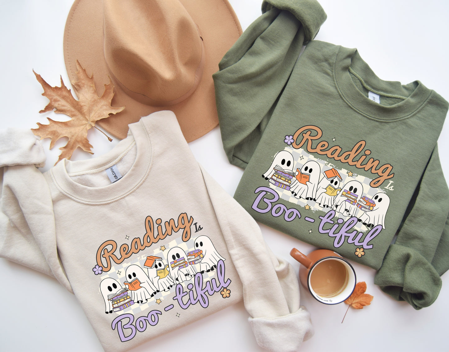 Reading Is Boo-tiful Sweatshirt