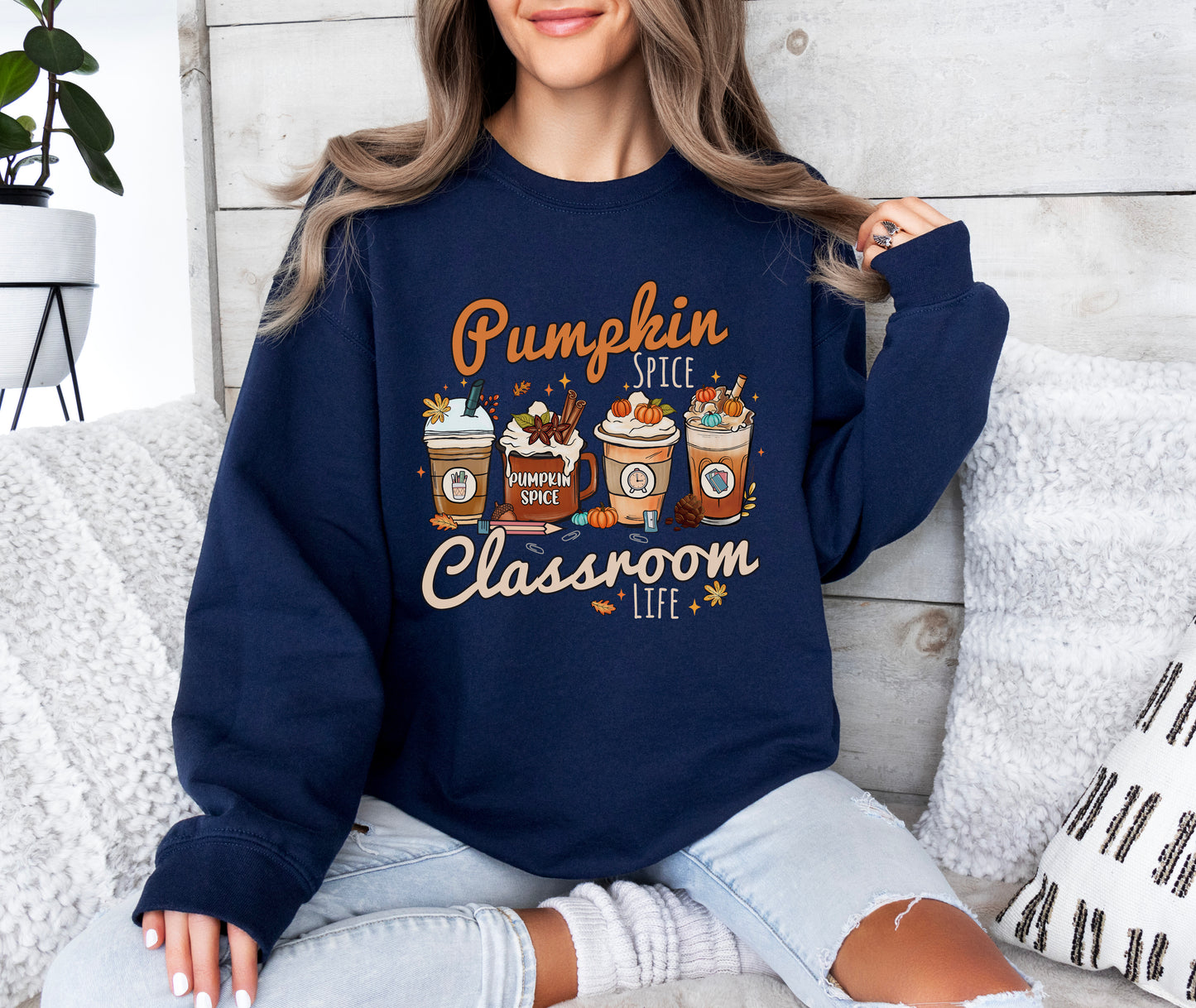 Pumpkin Spice Classroom Life Sweatshirt