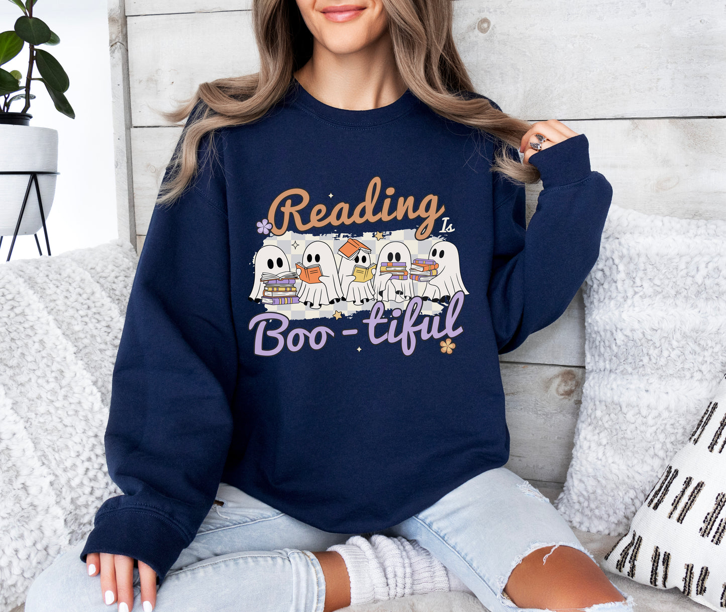 Reading Is Boo-tiful Sweatshirt