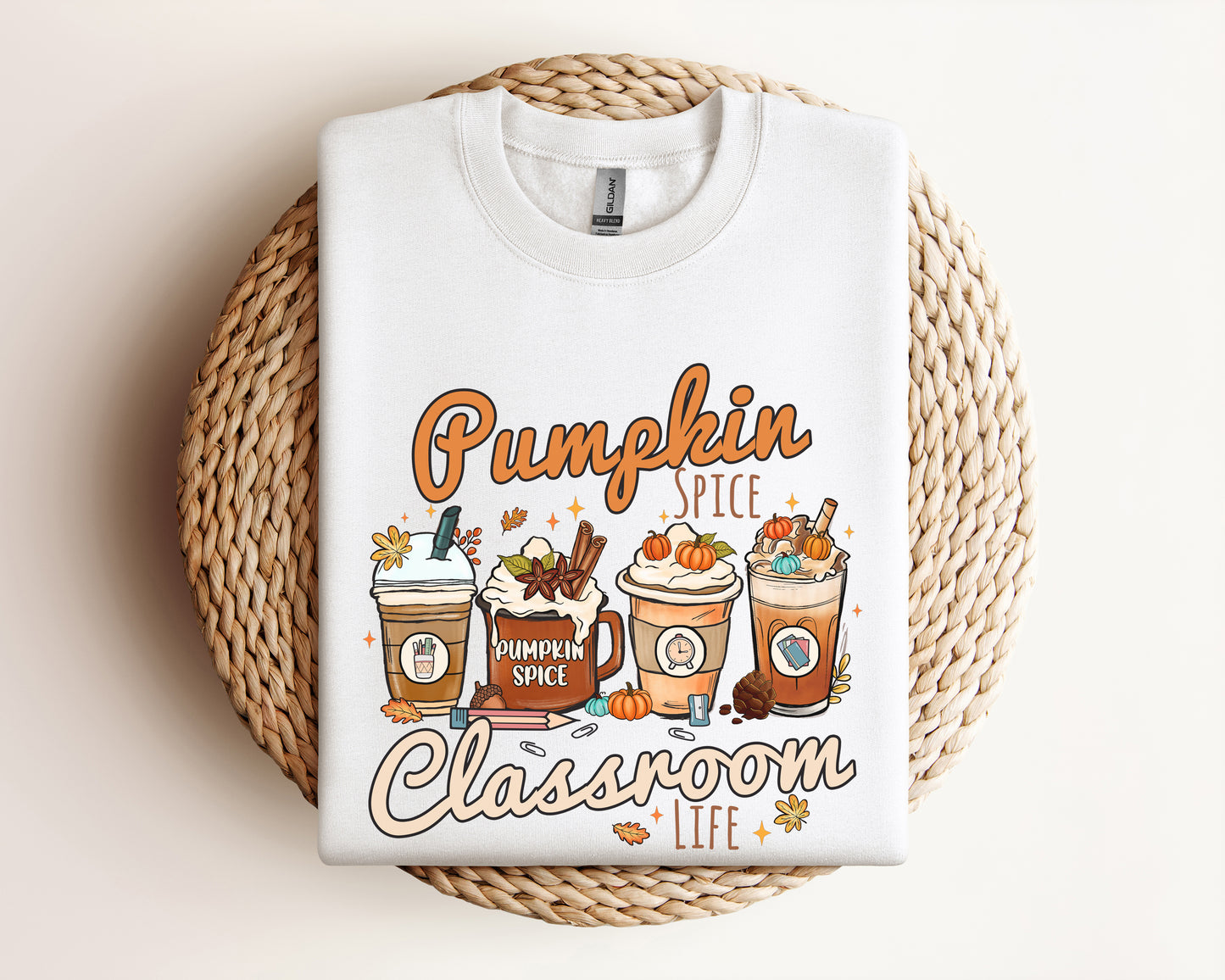 Pumpkin Spice Classroom Life Sweatshirt