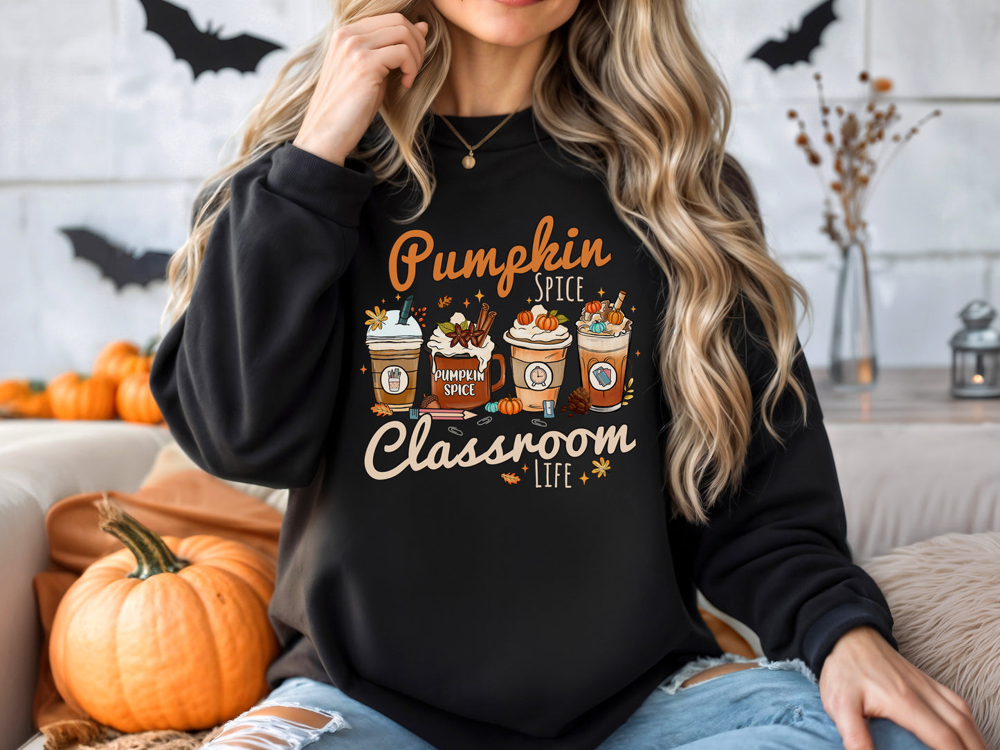 Pumpkin Spice Classroom Life Sweatshirt