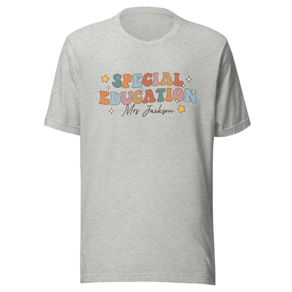 Personalized Special Education Teacher Shirt
