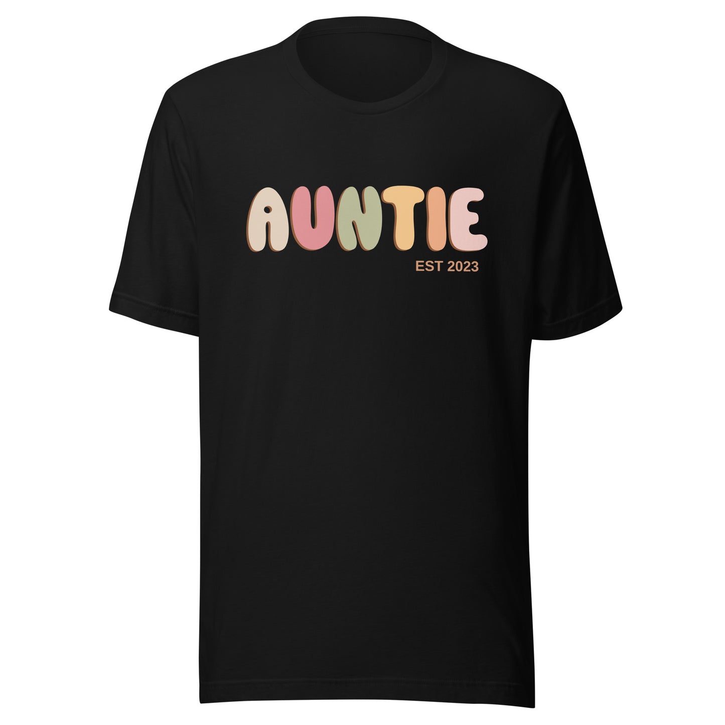 Personalized Auntie T-shirt