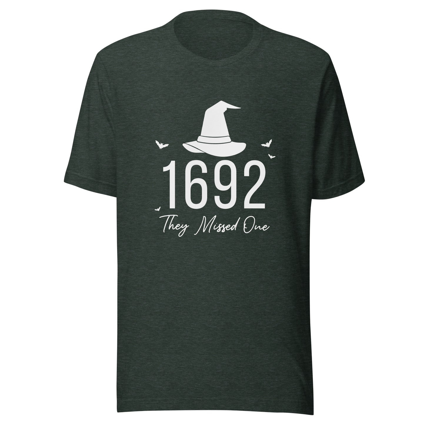 Salem 1692 They Missed One Halloween Tshirt