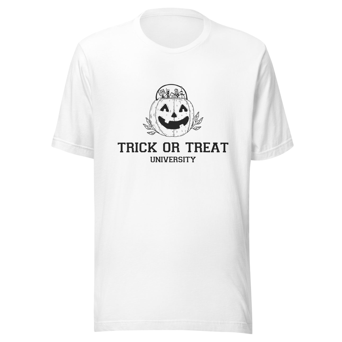 Halloween trick or treat t-shirt